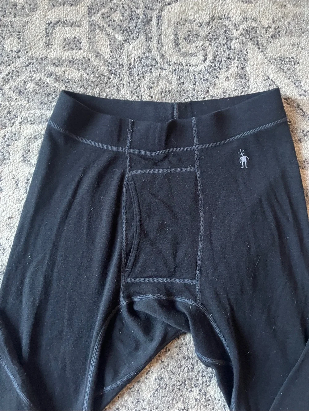 Smartwool Men’s Black Thermal Base Layer Long Johns
